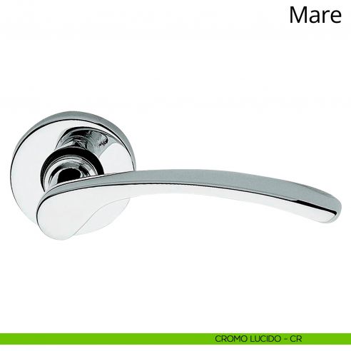 Maniglia per porta interna Mare Linea Calì cromo