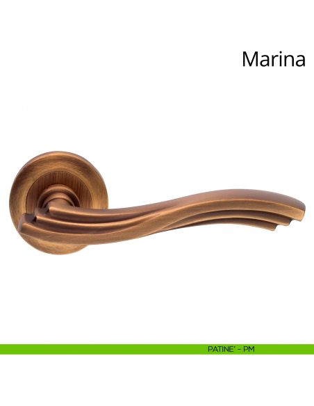 Maniglia per porta interna Marina Linea Calì patinè