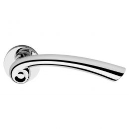 Maniglia per porta interna Nau Linea Calì rosetta tonda tradizionale