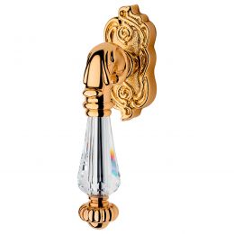 Maniglia con cristalli Swarovski per finestra martellina DK Ninfa Crystal Linea Calì