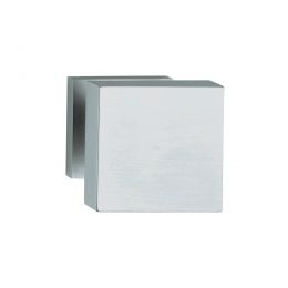 Pomolo quadrato per porta fisso Open Linea Calì