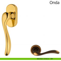 Maniglia per finestra martellina DK Onda Linea Calì 2