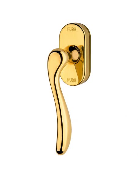 Maniglia per finestra martellina DK antintrusione Onda Linea Calì