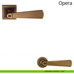 Maniglia per porta interna Opera Linea Calì con rosetta quadrata 2