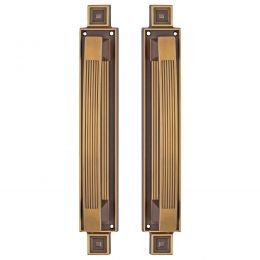 Maniglione accoppiato su placca Opera Linea Calì