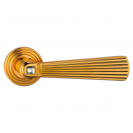 Maniglia Swarovski per porta interna Opera Crystal Linea Calì con rosetta tonda