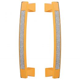 Maniglione accoppiato Swarovski per porta Opera Crystal Linea Calì