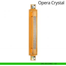 Maniglione Swarovski su placca Opera Crystal Linea Calì 2