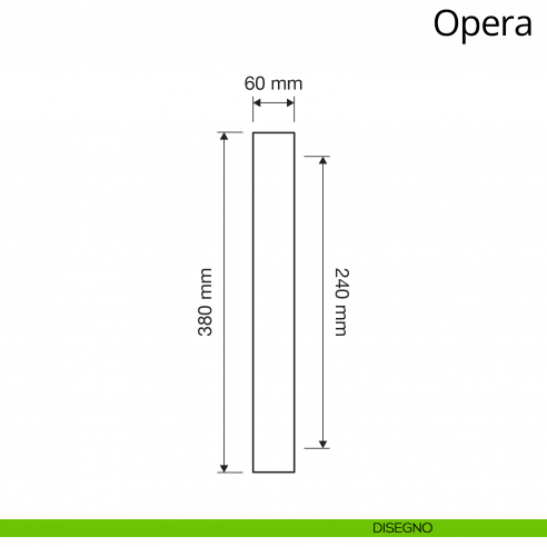 Maniglione Swarovski su placca Opera Crystal Linea Calì disegno