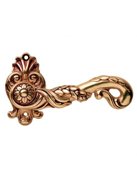 Maniglia per porta interna Poesia Linea Calì con rosetta artistica