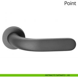 Maniglia per porta interna Point Linea Calì rosetta tonda bassa 2