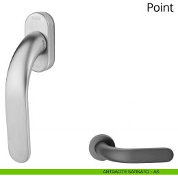 Maniglia per finestra martellina DK antintrusione Point Linea Calì 2