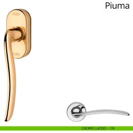 Maniglia per finestra martellina DK antintrusione Piuma Linea Calì 2