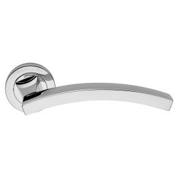 Maniglia per porta interna Profilo Linea Calì rosetta tonda