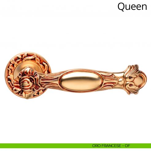 Maniglia per porta interna Queen Linea Calì con rosetta tonda