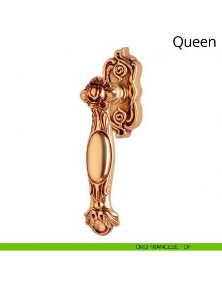 Maniglia per finestra martellina DK Queen Linea Calì oro francese