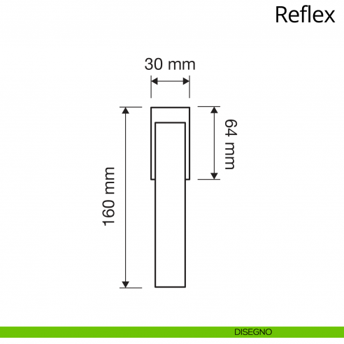 Maniglia con cristalli Swarovski per finestra martellina DK Reflex Linea Calì disegno
