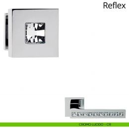 Pomolo con cristallo Swarovski per porta fisso Reflex Crystal Linea Calì 2