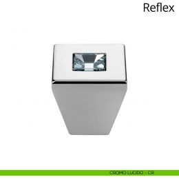 Pomolo con cristallo Swarovski per mobile Reflex Linea Calì 2