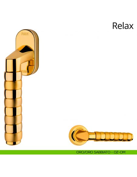 Maniglia per finestra martellina DK antintrusione Relax Linea Calì