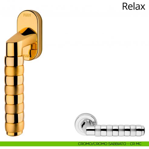 Maniglia per finestra martellina DK antintrusione Relax Linea Calì