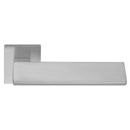 Maniglia per porta interna Riflesso Linea Calì rosetta quadrata tradizionale