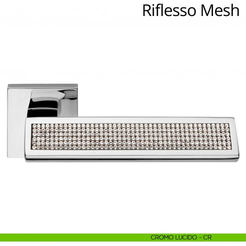 Riflesso Mesh Linea Calì cromo lucido + mesh cristal