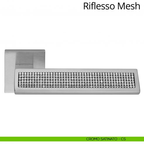 Riflesso Mesh Linea Calì cromo satinato + mesh cristal