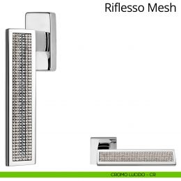 Maniglia Swarovski per finestra martellina DK Riflesso Mesh Linea Calì 2