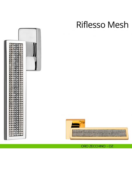 Riflesso Mesh Linea Calì oro zecchino + mesh crystal