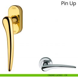 Maniglia per finestra martellina DK antintrusione Pin-Up Linea Calì 2