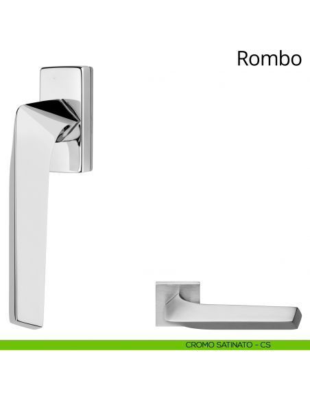 Maniglia per finestra martellina DK Rombo Linea Calì