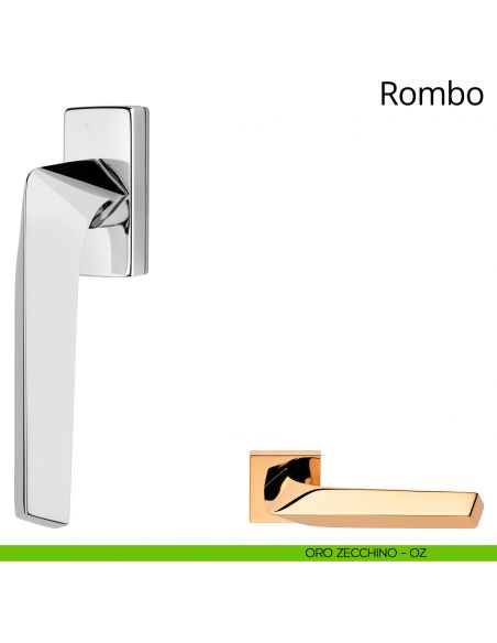 Maniglia per finestra martellina DK Rombo Linea Calì