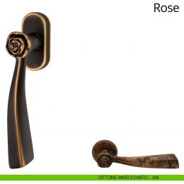 Maniglia per finestra martellina DK Rose Linea Calì 2