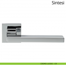 Maniglia per porta interna Sintesi Linea Calì rosetta quadrata tradizionale 2