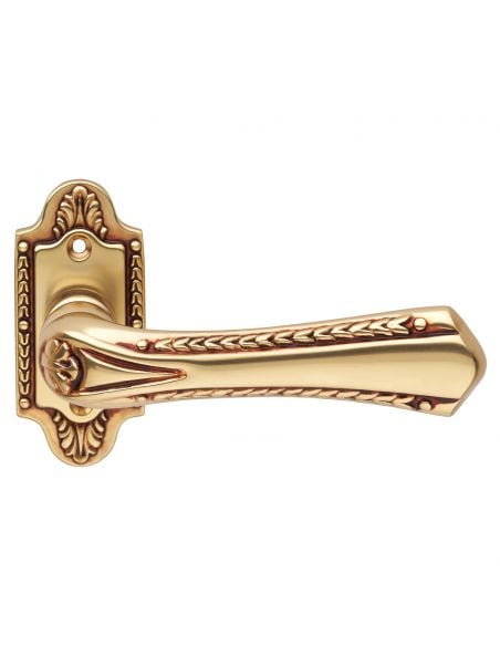 Maniglia per porta interna Sissi Linea Calì con rosetta artistica