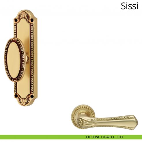 Maniglia per finestra cremonese Sissi Linea Calì ottone opaco