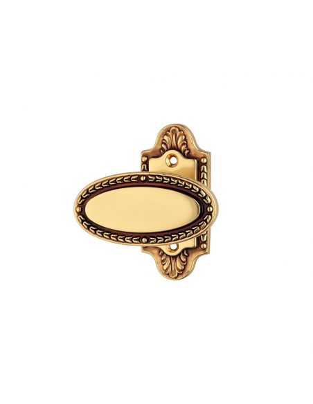 Pomolo per porta fisso Sissi Linea Calì con rosetta artistica