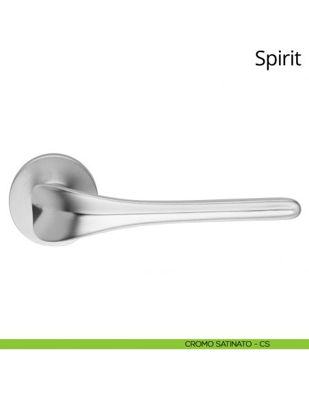 Maniglia per porta interna Spirit Linea Calì rosetta tonda bassa