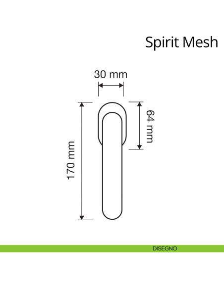 Maniglia per finestra martellina DK con swarovski Spirit Mesh Linea Calì disegno