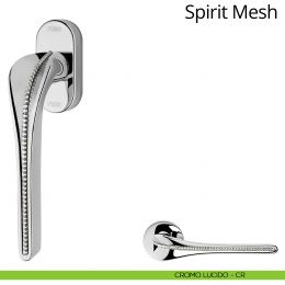 Maniglia per finestra martellina DK antintrusione con swarovski Spirit Mesh Linea Calì 2