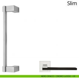 Maniglione per porta zancato Slim Linea Calì 2