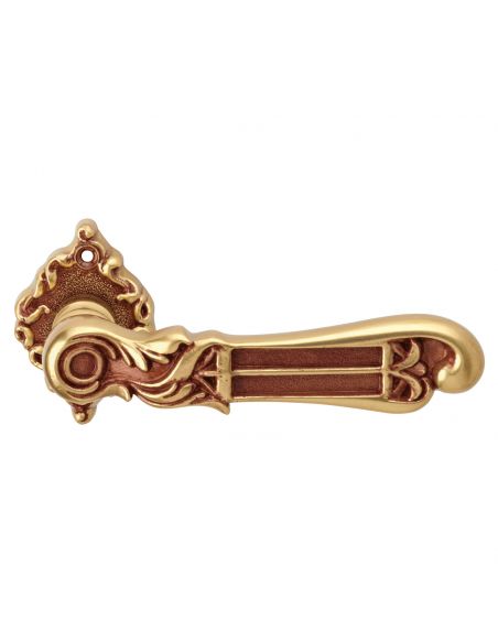 Maniglia per porta interna Tiffany Linea Calì con rosetta artistica