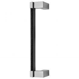 Maniglione per porta zancato Slim Pelle Linea Calì