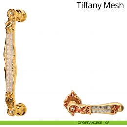 Maniglione con Swarovski dritto per porta Tiffany Mesh Linea Calì 2