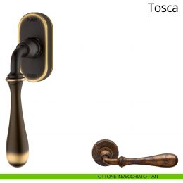 Maniglia per finestra martellina DK antintrusione Tosca Linea Calì 2