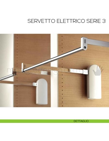 Servetto Elettrico per armadio