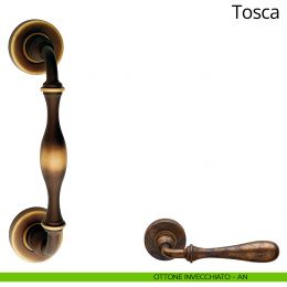 Maniglione per porta Tosca Linea Calì con rosette 2