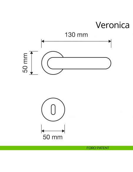 Maniglia Swarovski per porta Veronica Linea Calì foro patent