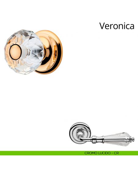 Pomolo Swarovski per porta fisso Veronica Linea Calì 50 mm